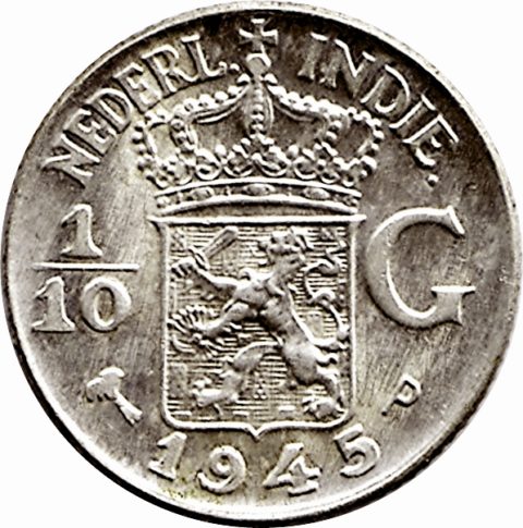 10 cent uit Nederlands-Indië