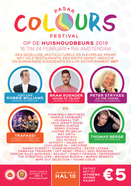 Pasar Colours Festival op de Huishoudbeurs 2019