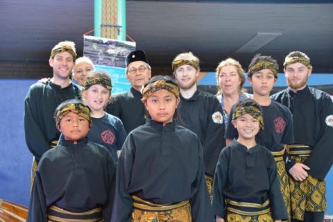 Deelnemers van Manyang tijdens het Seni festival Satria Muda
